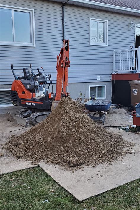 mini excavation beloeil|Les entreprises Laporte inc .